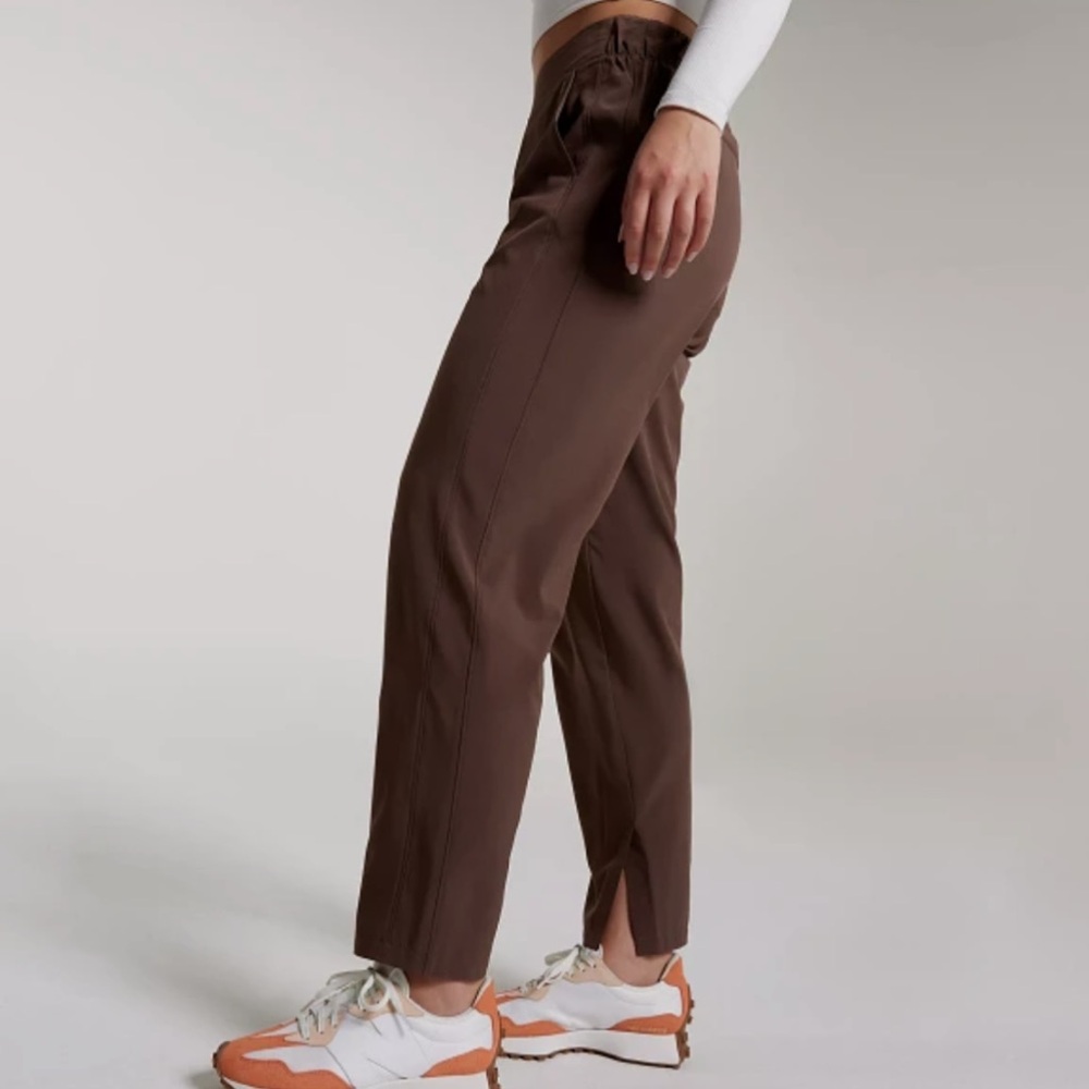 CALIA by Carrie Underwood Chocolate Brown Truelight Straight Leg Pant - Picture 2 of 4